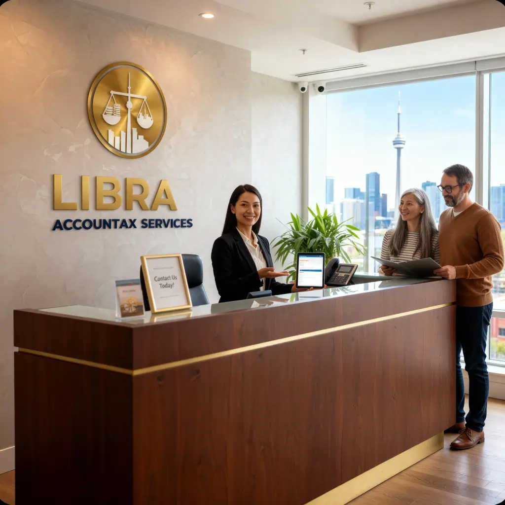 Toronto accounting office reception